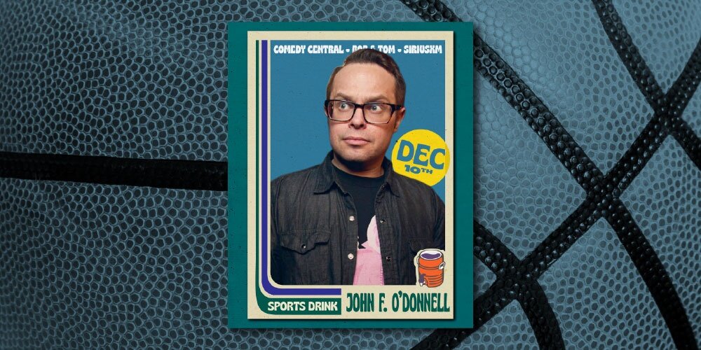 John F. O'Donnell at SPORTS DRINK: Café & Comedy Club