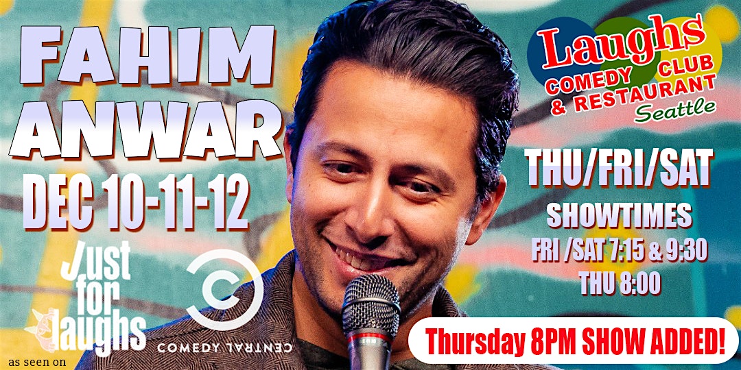 Fahim Anwar at Laughs Comedy Club