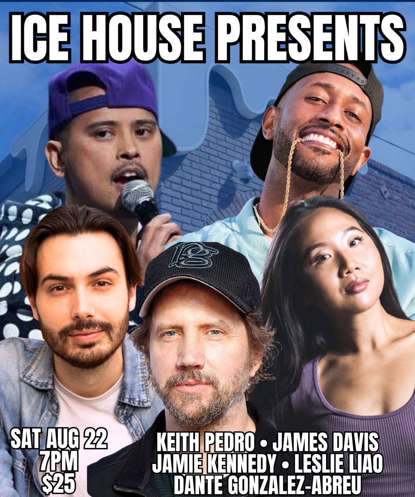 Keith Pedro, Jamie Kennedy, James Davis at The Ice House