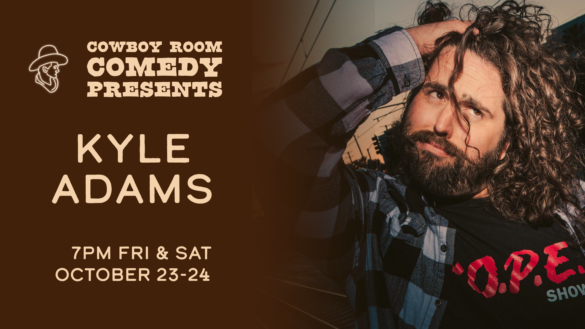 Kyle Adams at Cowboy Room Comedy