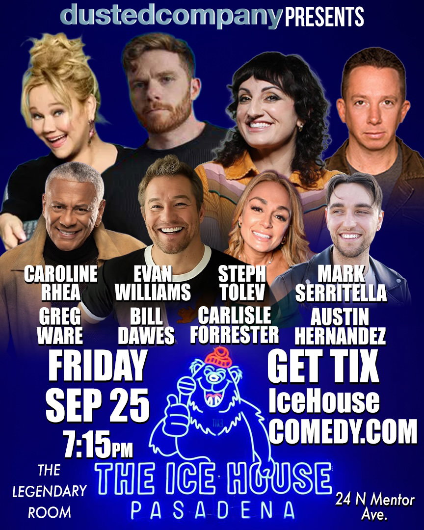 Caroline Rhea, Evan Williams, Steph Tolev at The Ice House