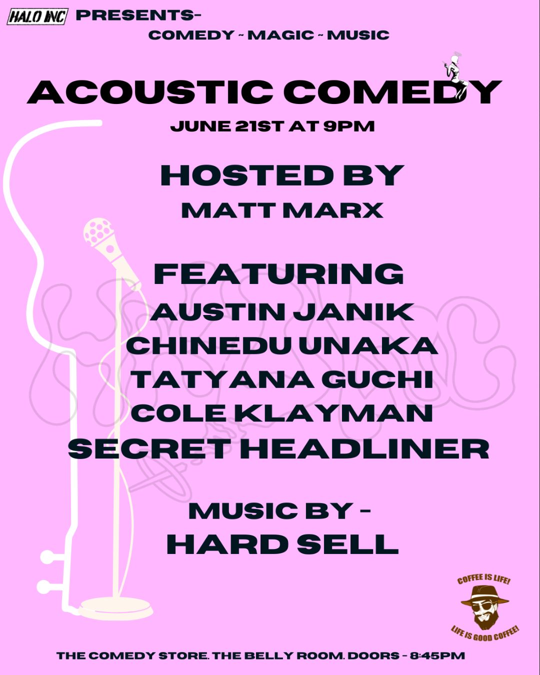 Acoustic Comedy at The Comedy Store