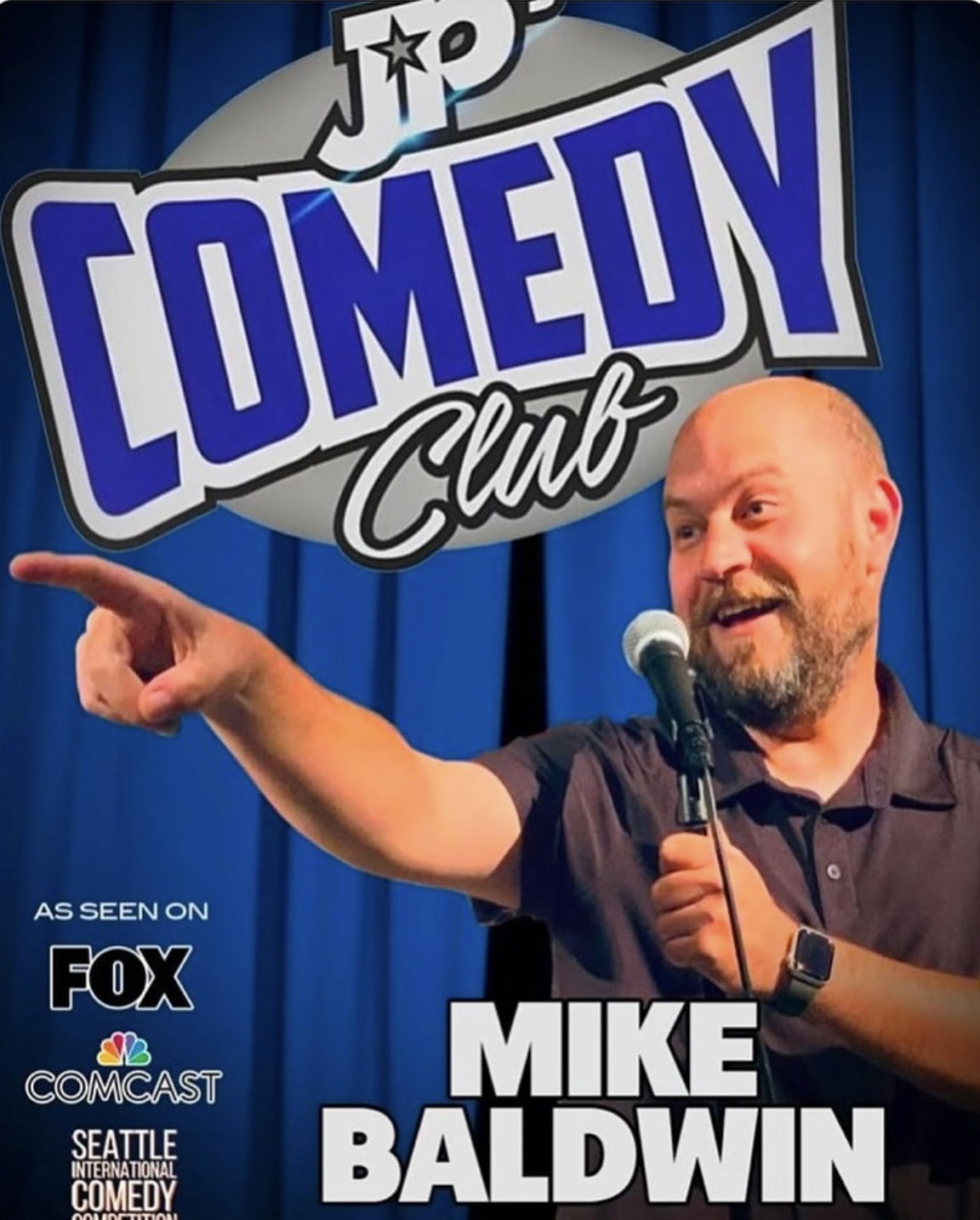Mike Baldwin at JP's Comedy Club
