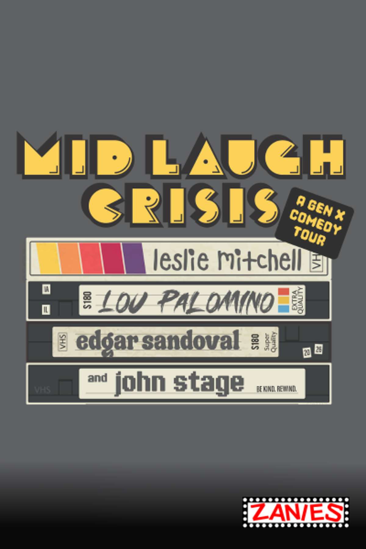 Mid Laugh Crisis at Zanies Comedy Club Rosemont