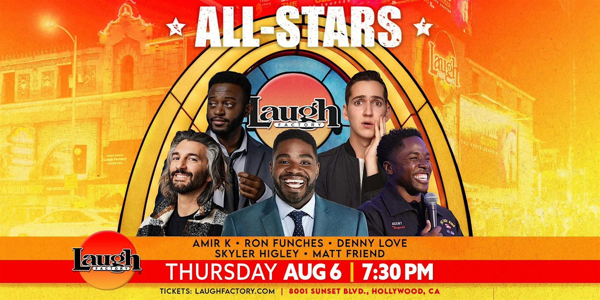 All-Stars at The Laugh Factory Hollywood