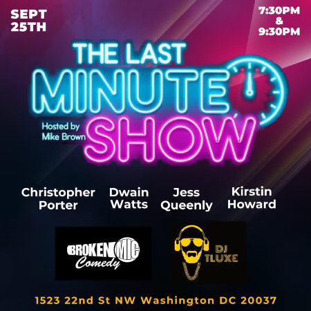 The Last Minute Show at The Comedy Loft of DC