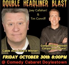 Double Headliner Blast! at Comedy Cabaret Doylestown