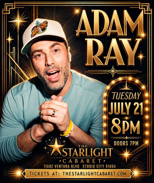 Adam Ray at The Starlight Cabaret