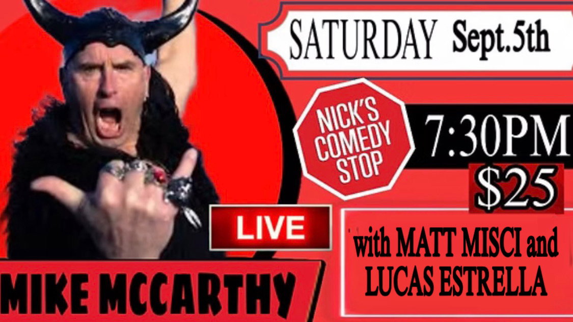 Mike McCarthy LIVE at Nick's Comedy Stop