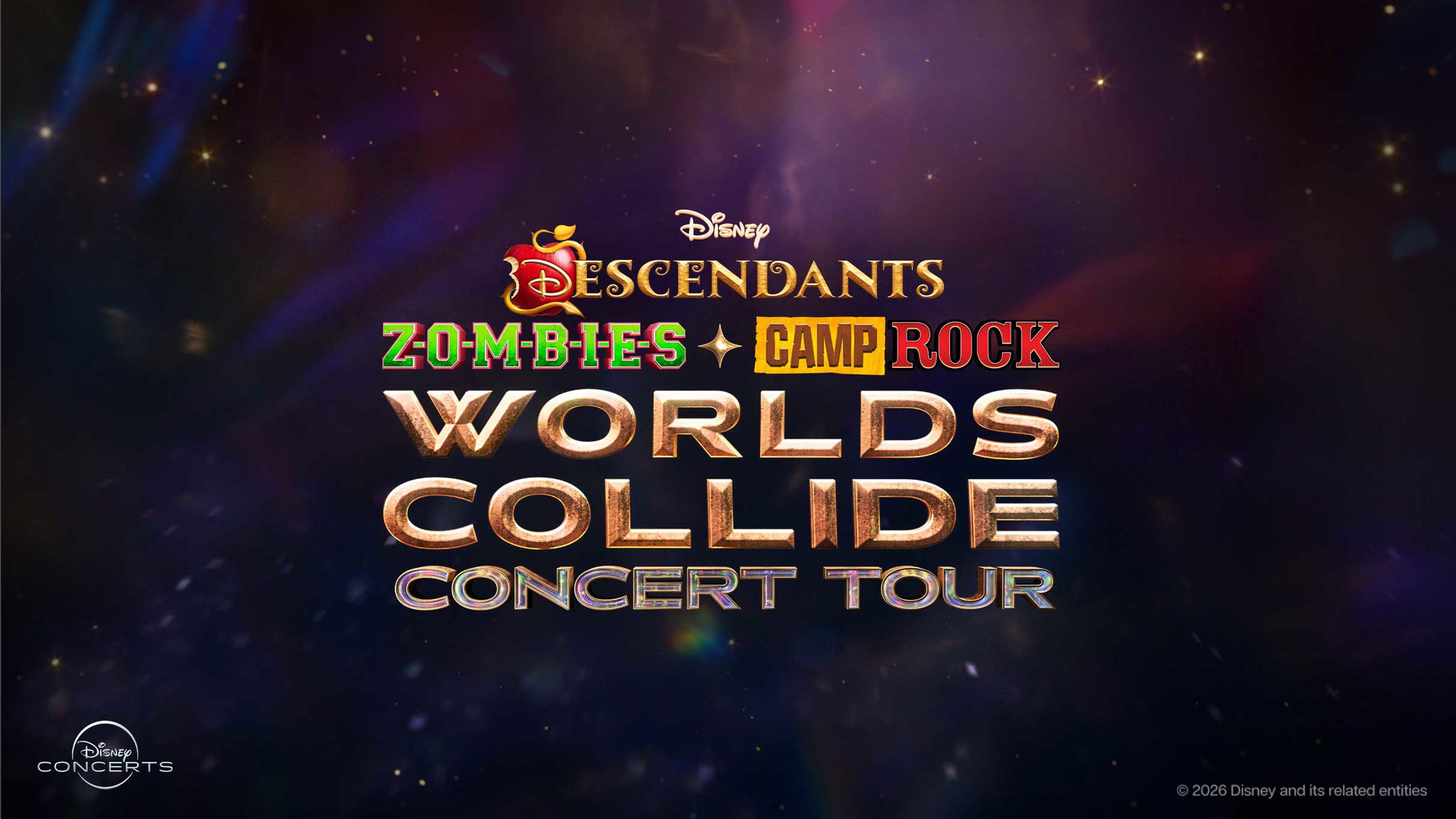 Disney Descendants, ZOMBIES & Camp Rock: Worlds Collide Concert Tour at Kia Forum