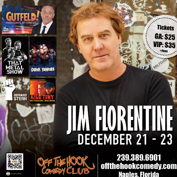 Jim Florentine at Off The Hook Comedy Club