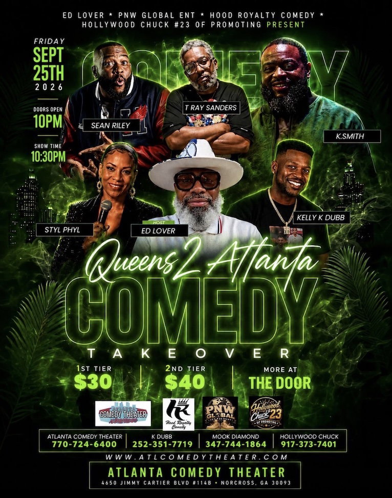 Queens 2 Atlanta Comedy Takeover at Atlanta Comedy Theater Norcross