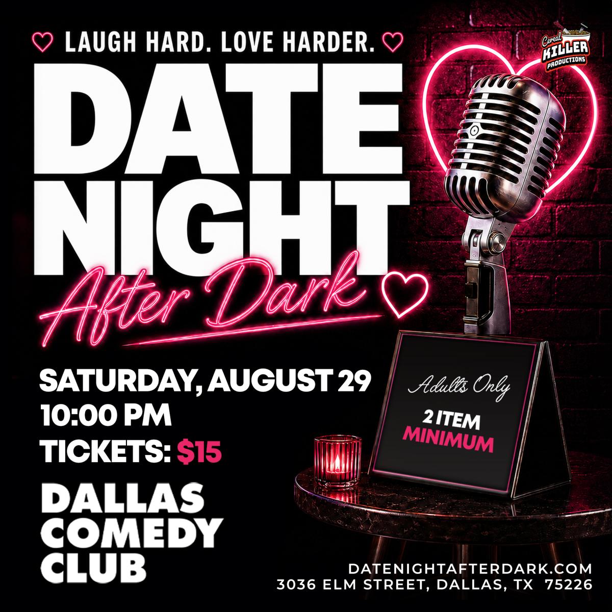 Date Night After Dark at Dallas Comedy Club