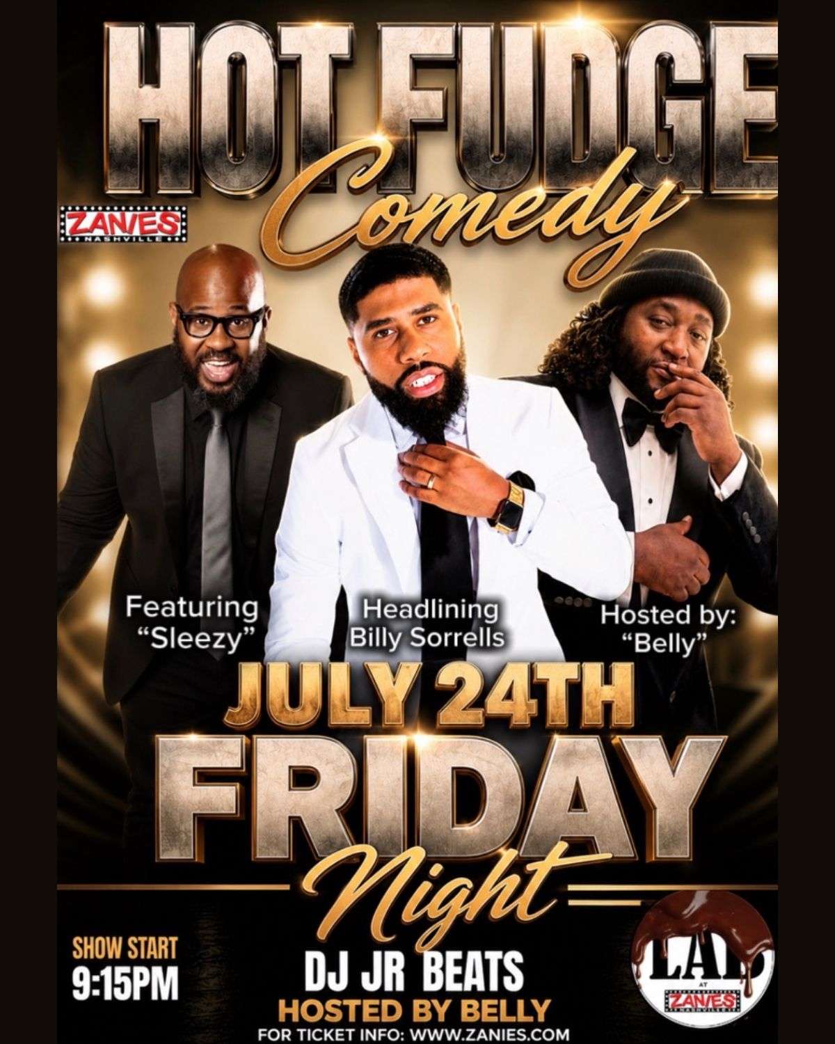 Hot Fudge Friday at Zanies Comedy Club Nashville