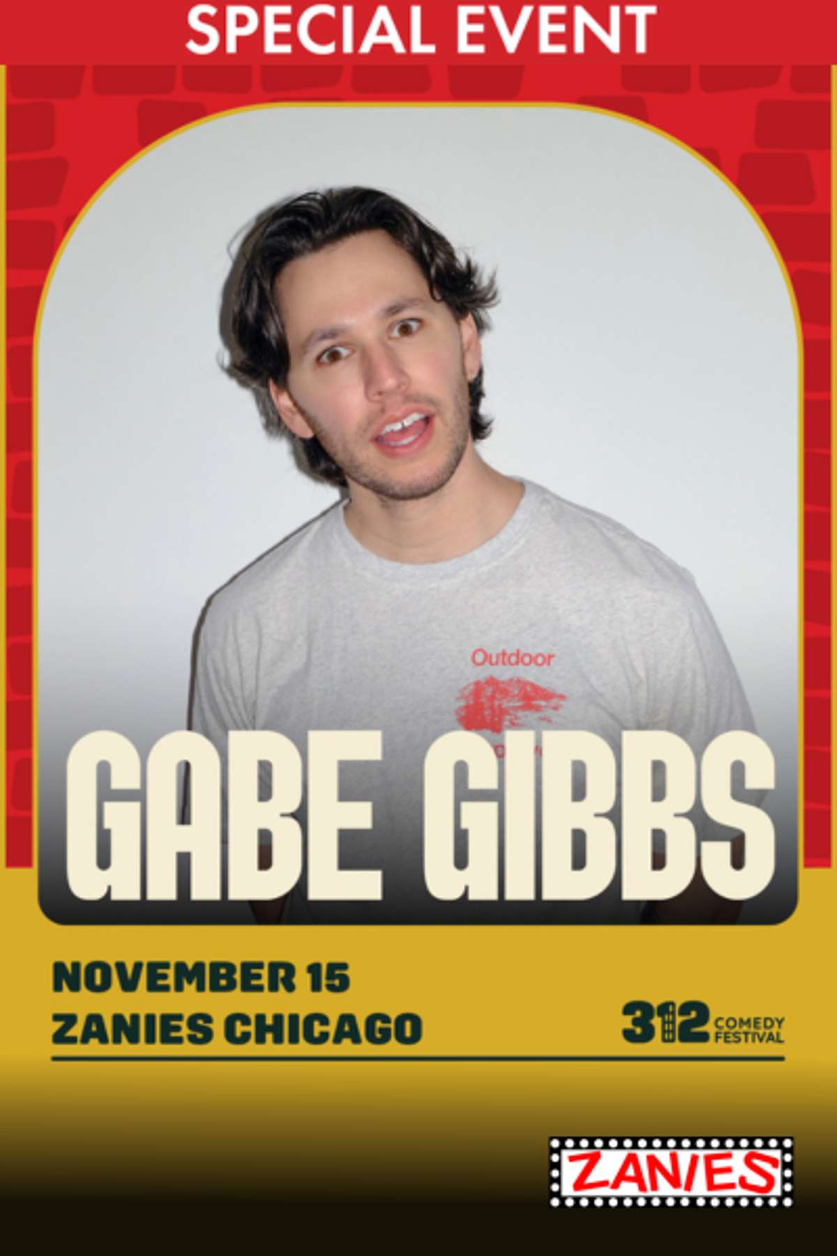 Gabe Gibbs at Zanies Comedy Club Chicago