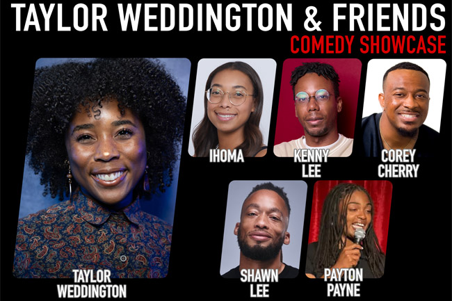 Taylor Weddington and Friends at Arlington Improv