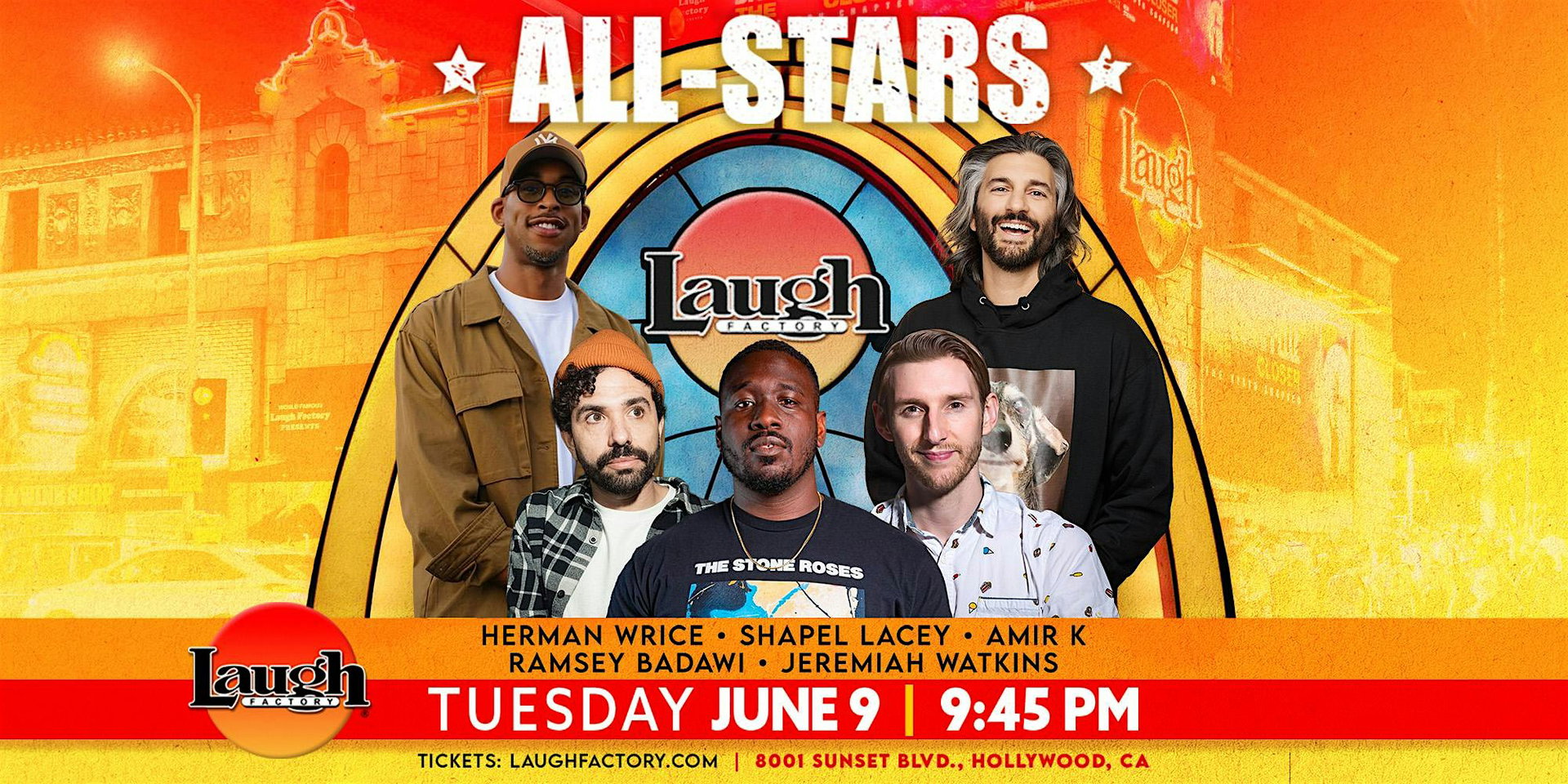 All-Star Comedy at The Laugh Factory Hollywood
