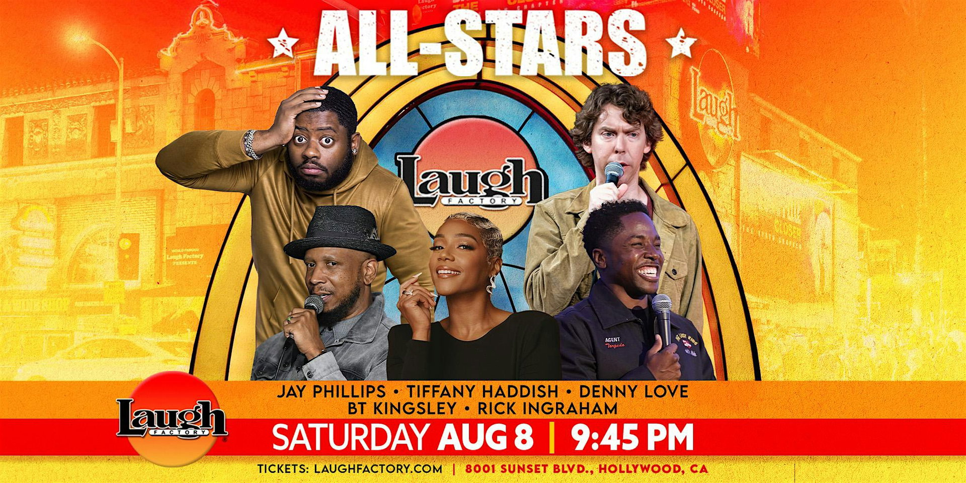 Saturday Night All-Stars at The Laugh Factory Hollywood