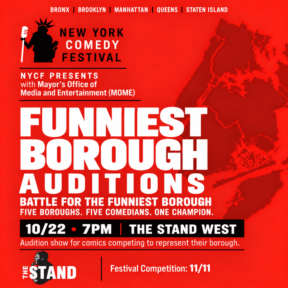 Funniest Borough Auditions at The Stand NYC
