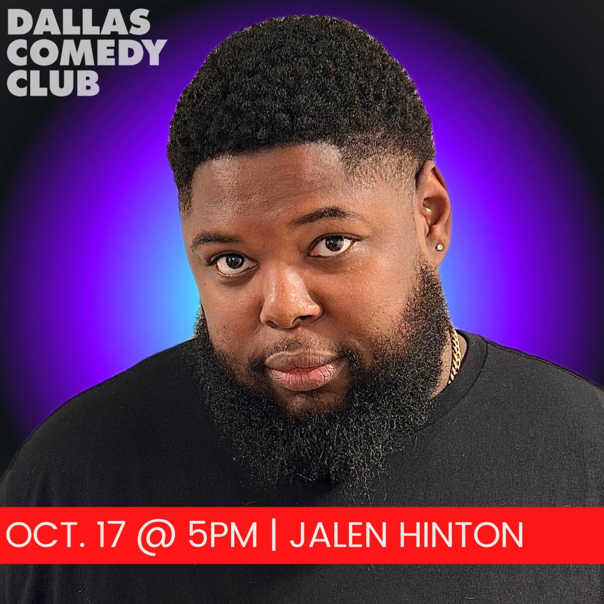 Jalen Hinton at Dallas Comedy Club