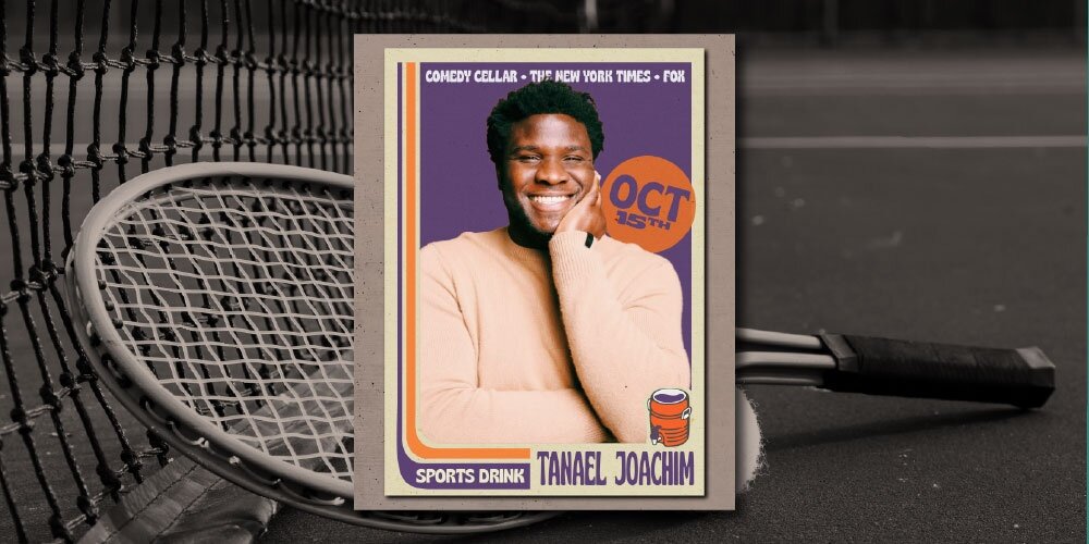 Tanael Joachim at SPORTS DRINK: Café & Comedy Club
