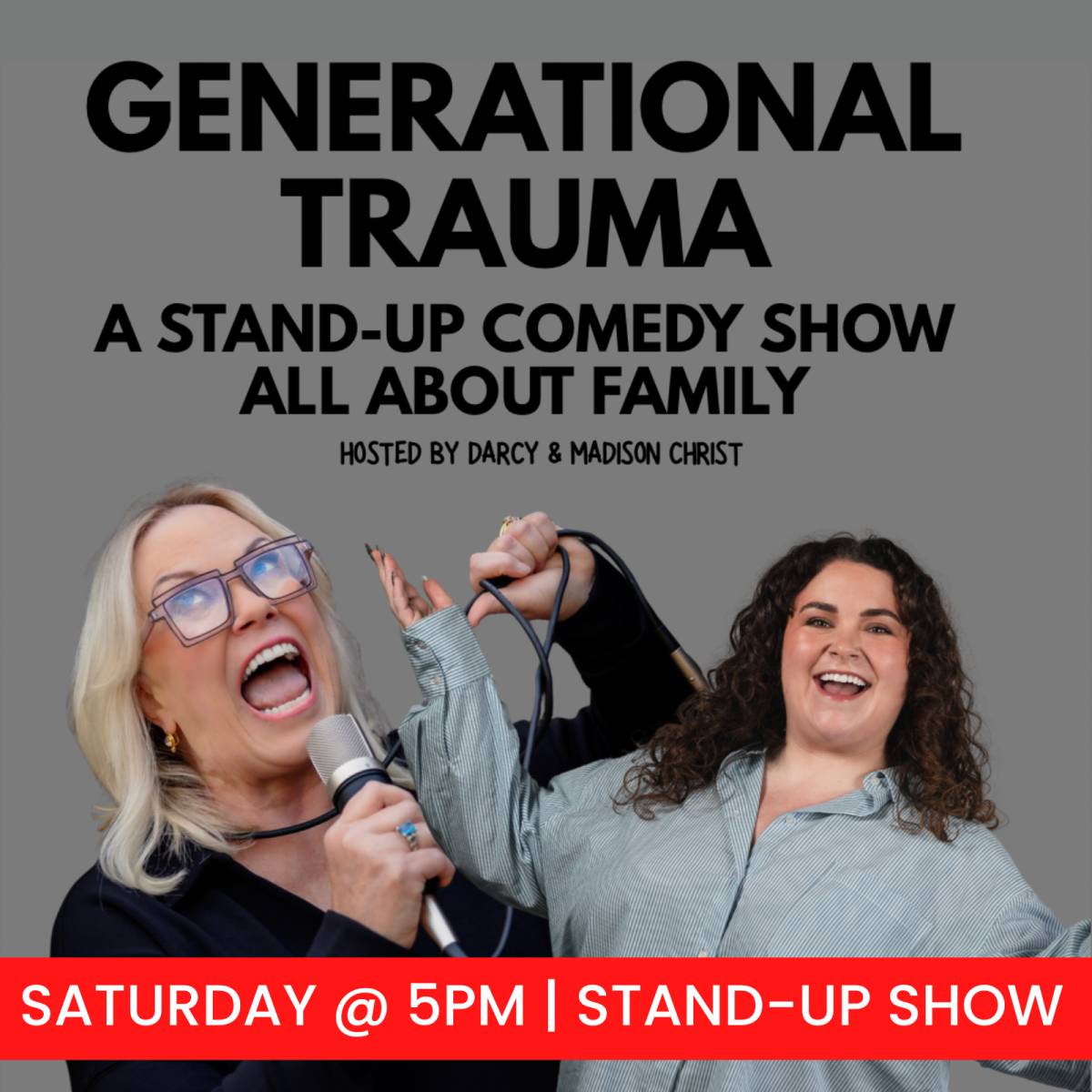 Generational Trauma at Dallas Comedy Club