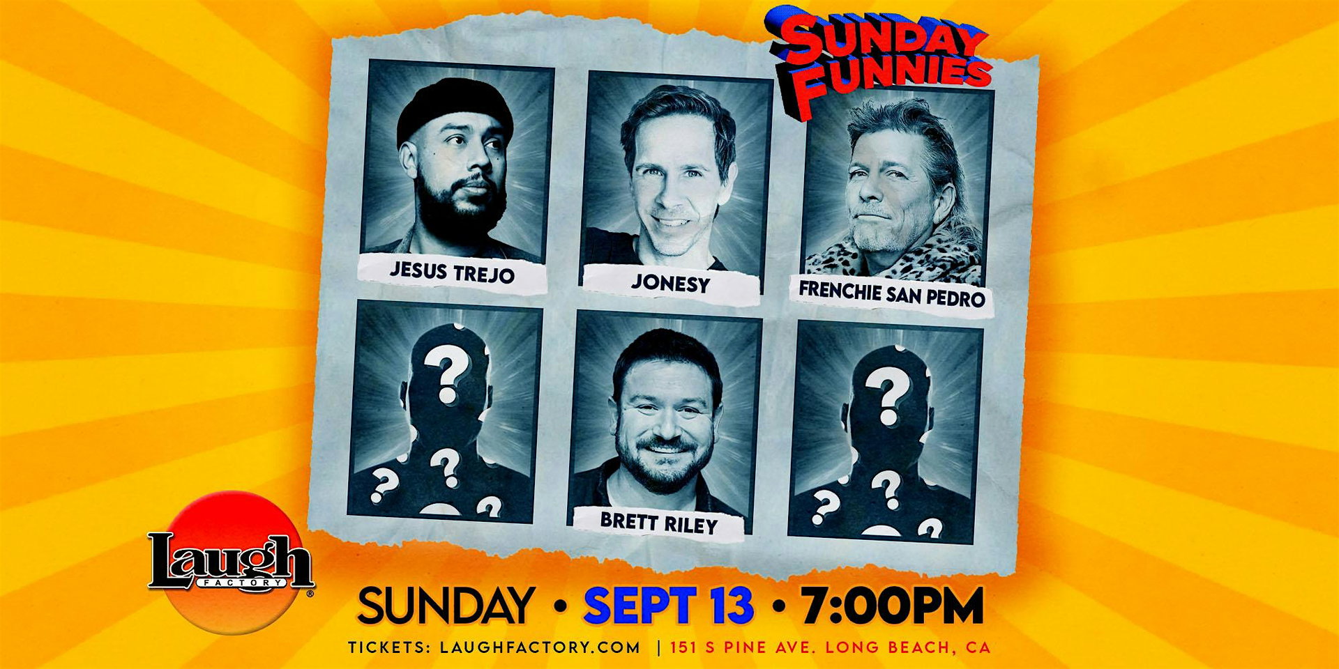Sunday Funnies at The Laugh Factory Long Beach