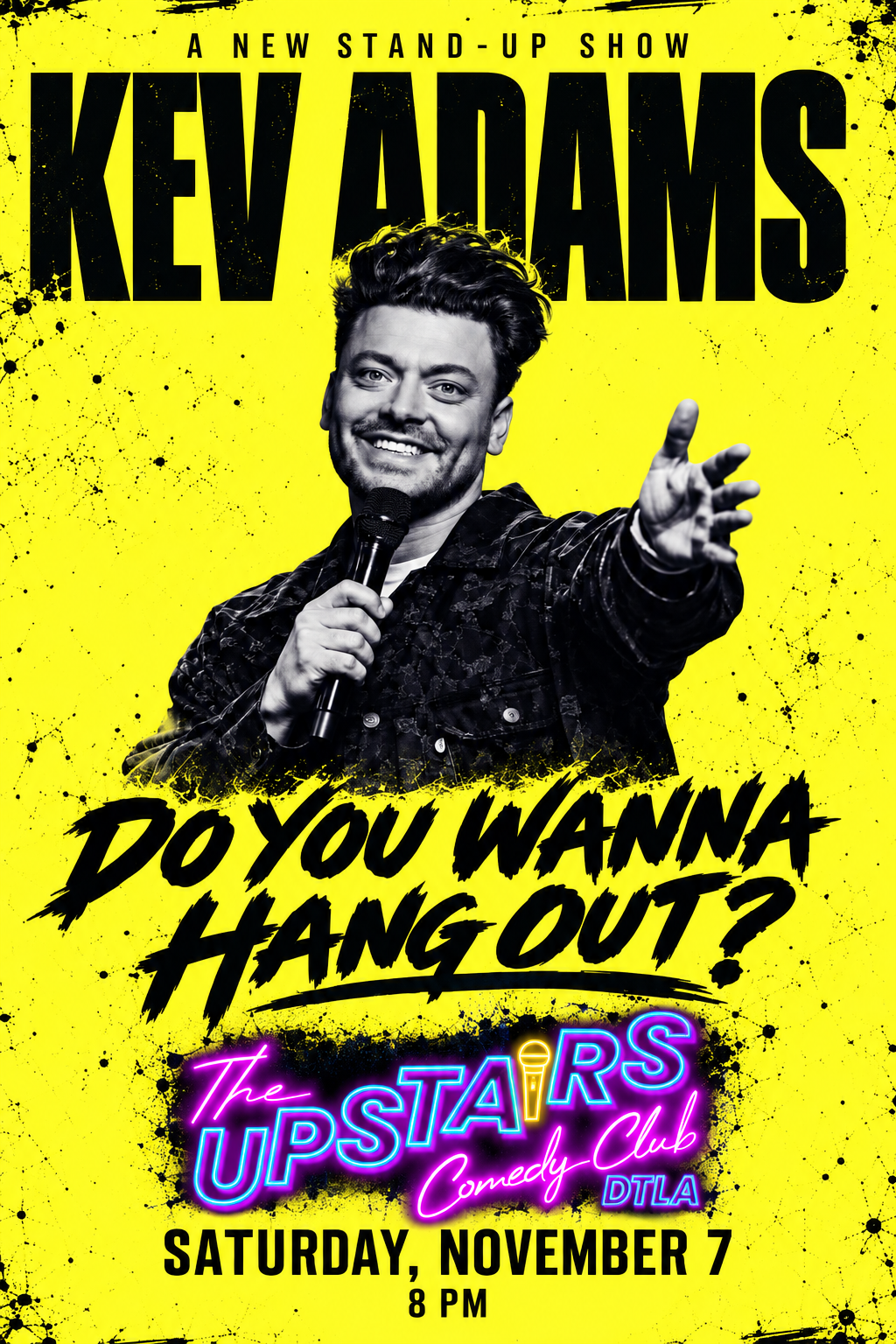 Kev Adams at The Upstairs Comedy Club