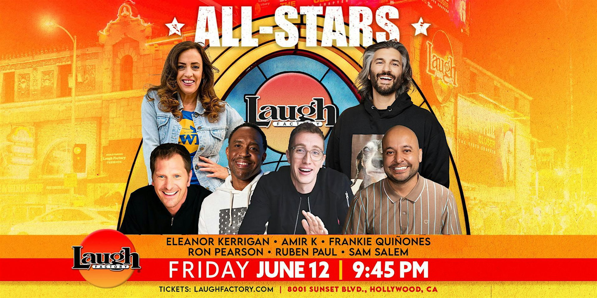 Friday Night All-Stars at The Laugh Factory Hollywood