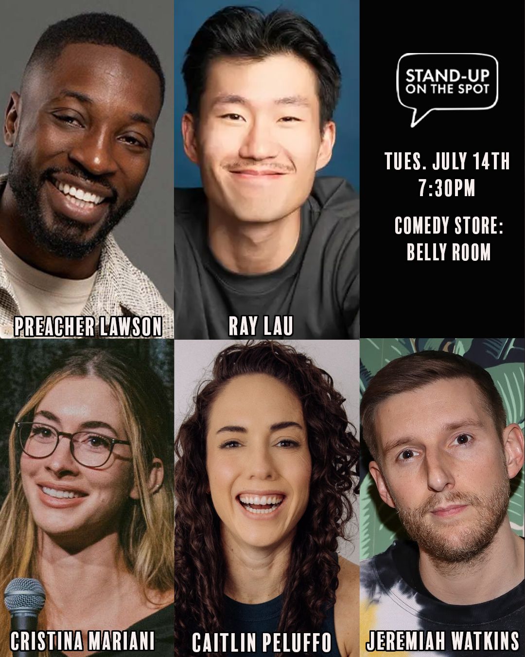 Stand-Up on the Spot at The Comedy Store