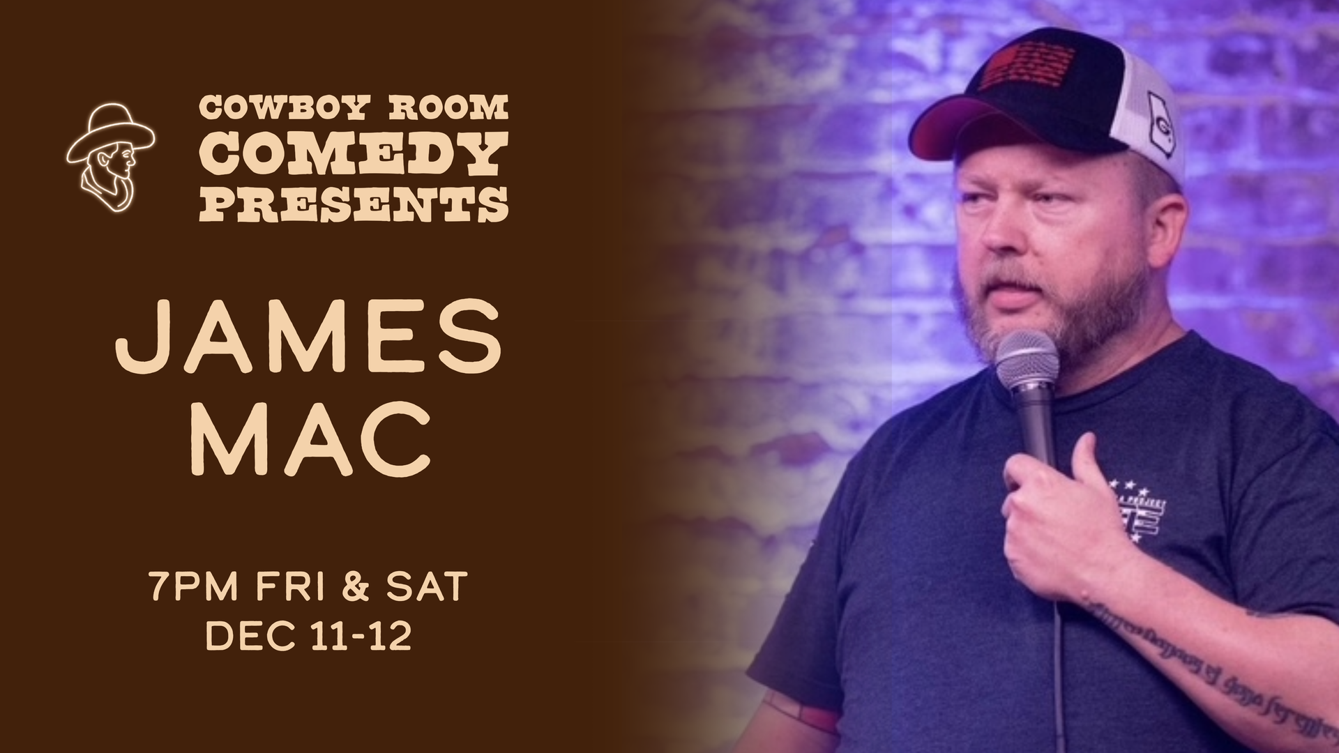 James Mac at Cowboy Room Comedy