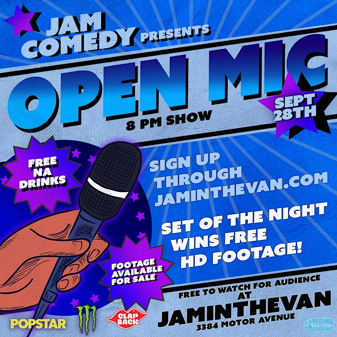 Open Mic at Jam in the Van