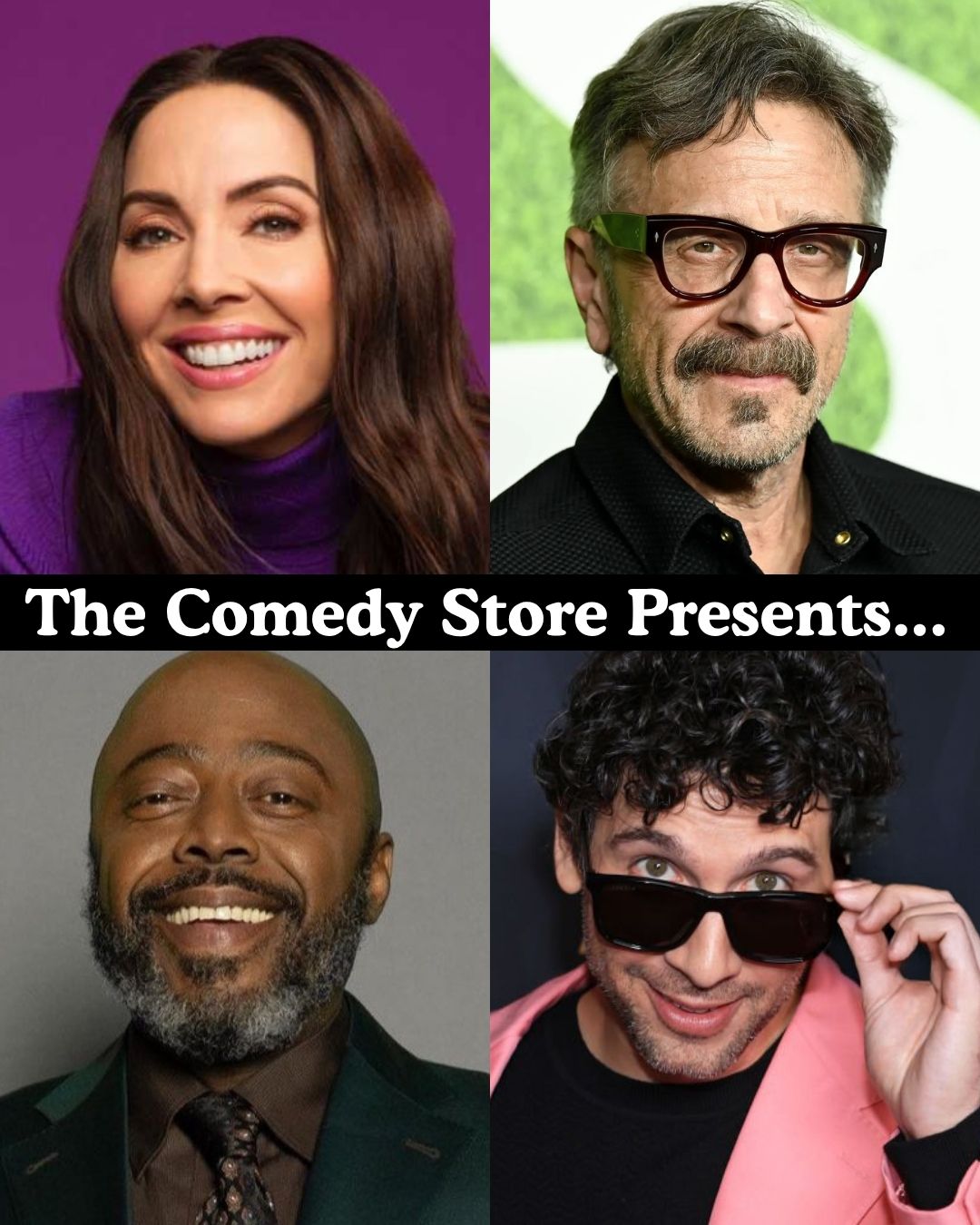 Whitney Cummings, Marc Maron, Donnell Raelings, Rick Glassman at The Comedy Store