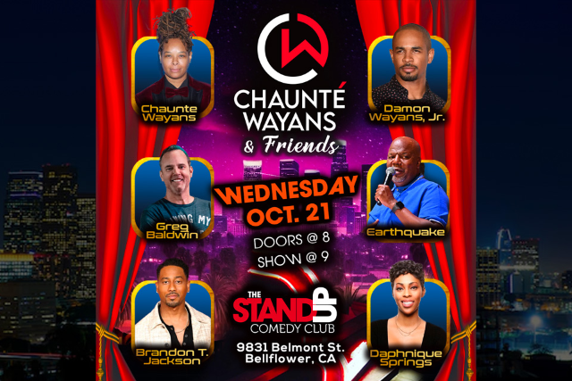 Chaunte Wayans & Friends at The Stand Up Comedy Club
