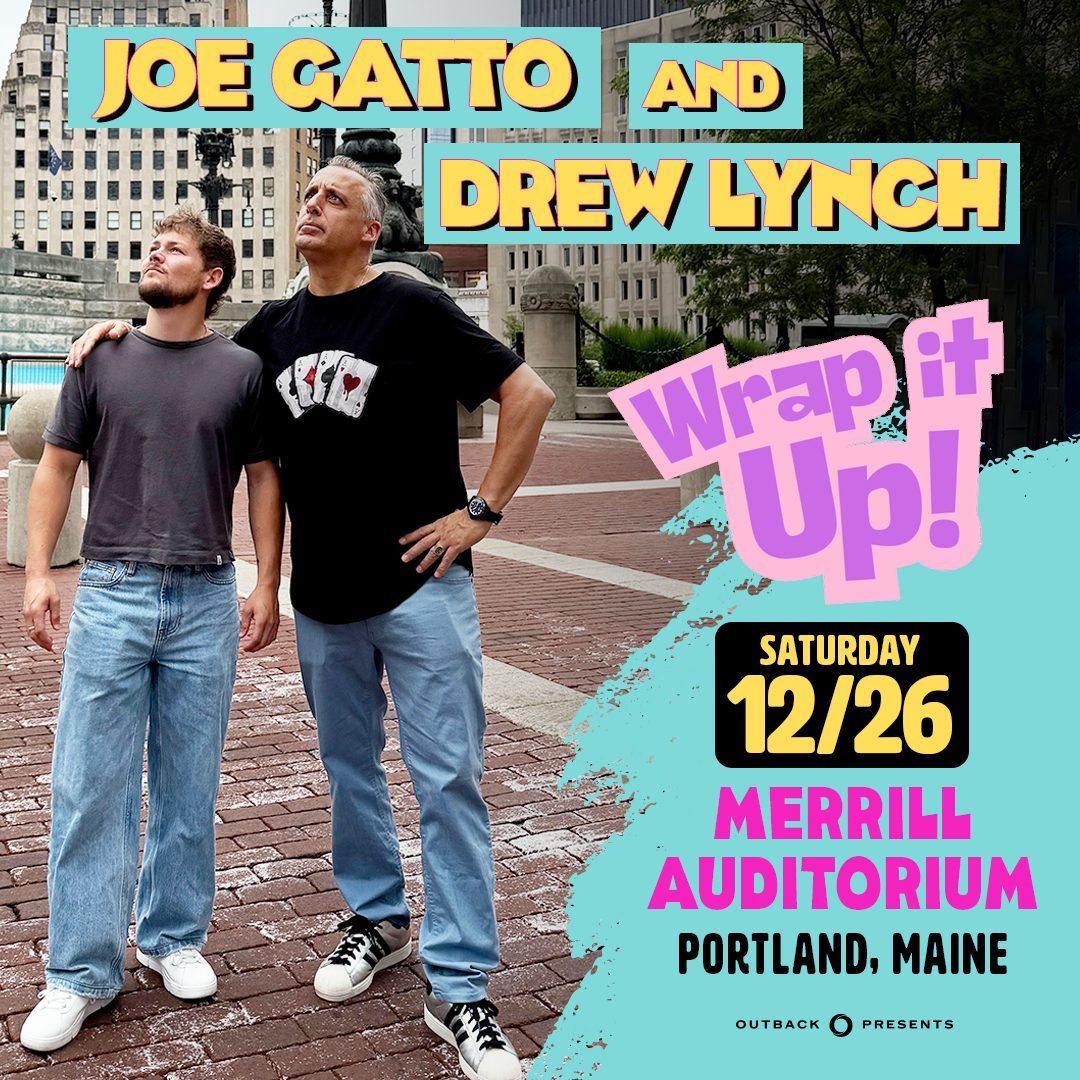 Joe Gatto & Drew Lynch at Merrill Auditorium