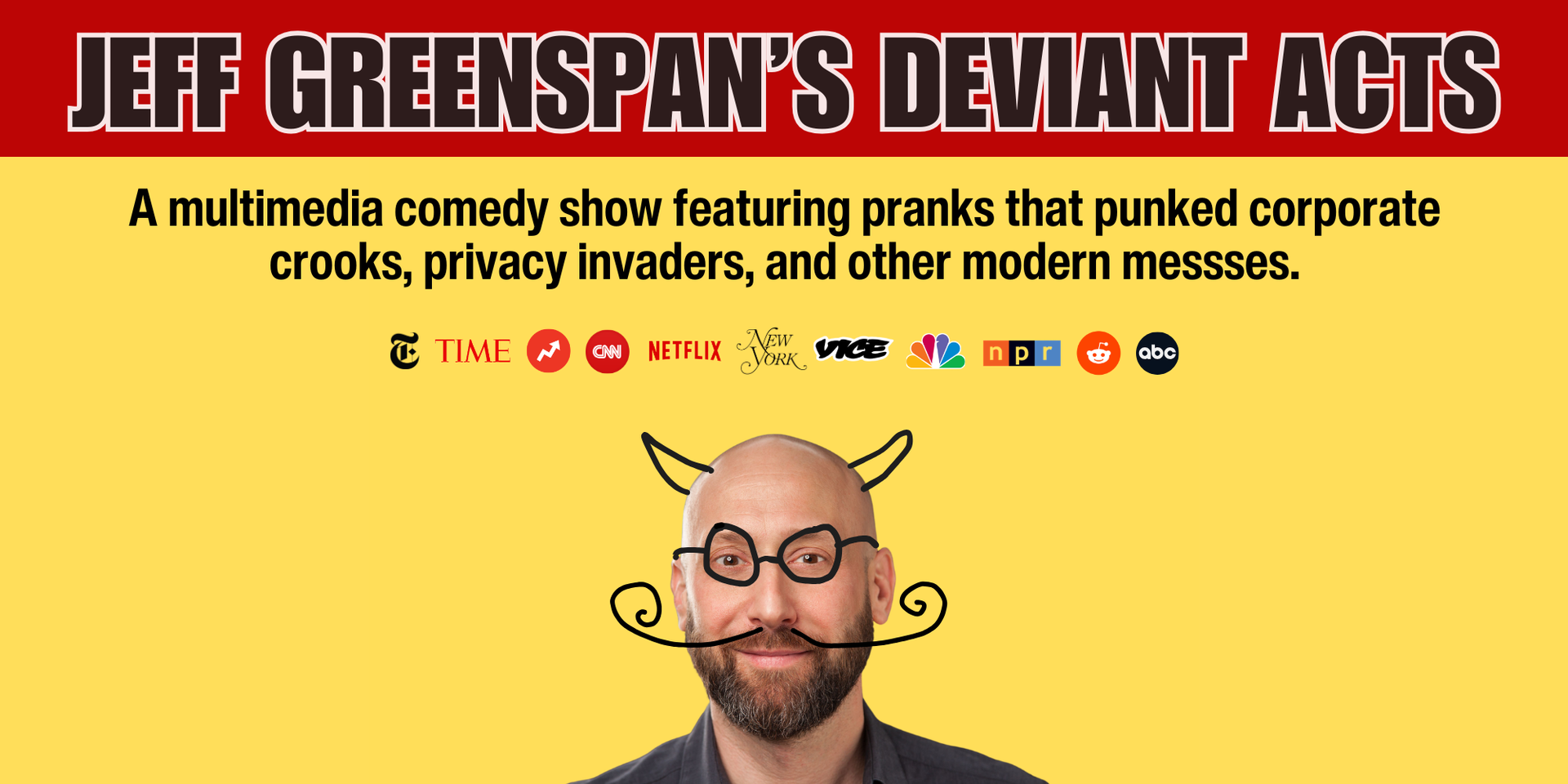 Jeff Greenspan: Deviant Acts at Caveat