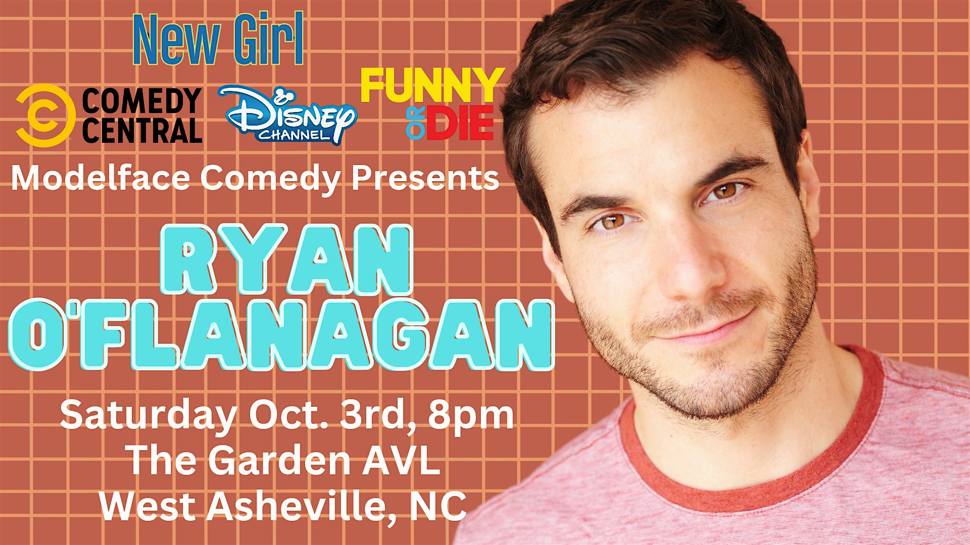 Ryan O'Flanagan at Modelface Comedy