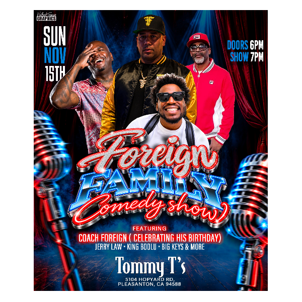 Foreign Family Comedy Show at Tommy T's Comedy Club