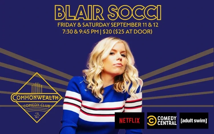 Blair Socci at Commonwealth Comedy Club