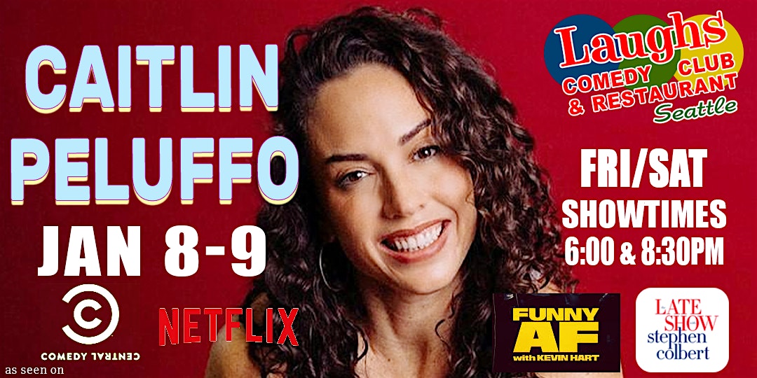 Caitlin Peluffo at Laughs Comedy Club