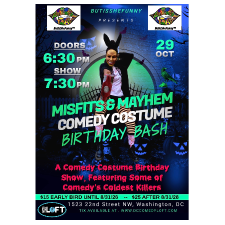 MISFITS & MAYHEM at The Comedy Loft of DC