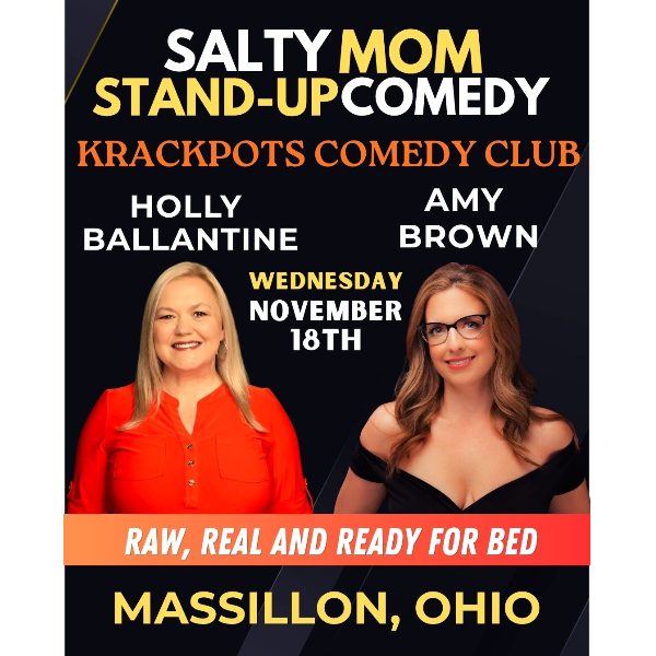 Salty Mom Stand-Up Comedy Tour at Krackpots Comedy Club