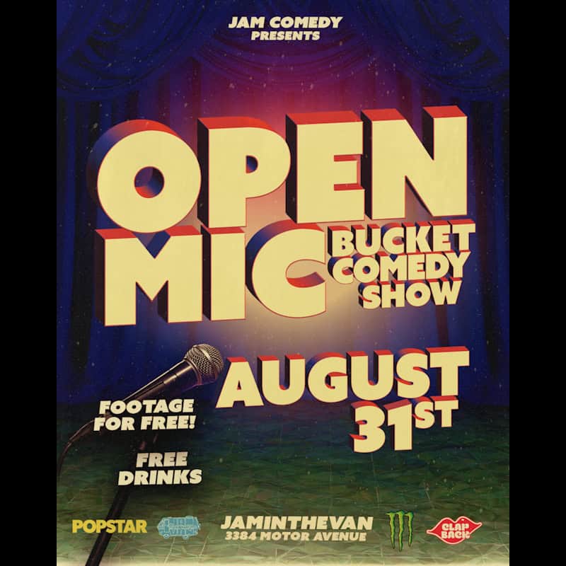 Bucket Comedy Show at Jam in the Van