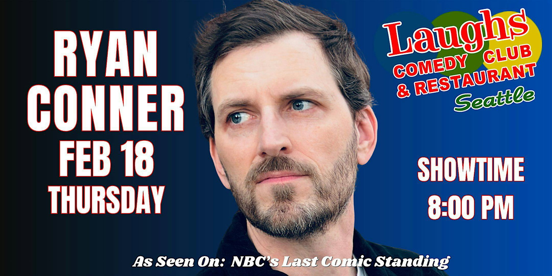 Ryan Conner at Laughs Comedy Club