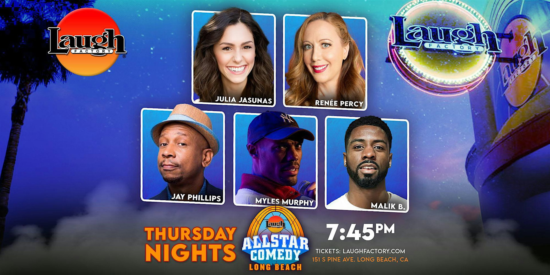 Allstar Comedy at The Laugh Factory Long Beach