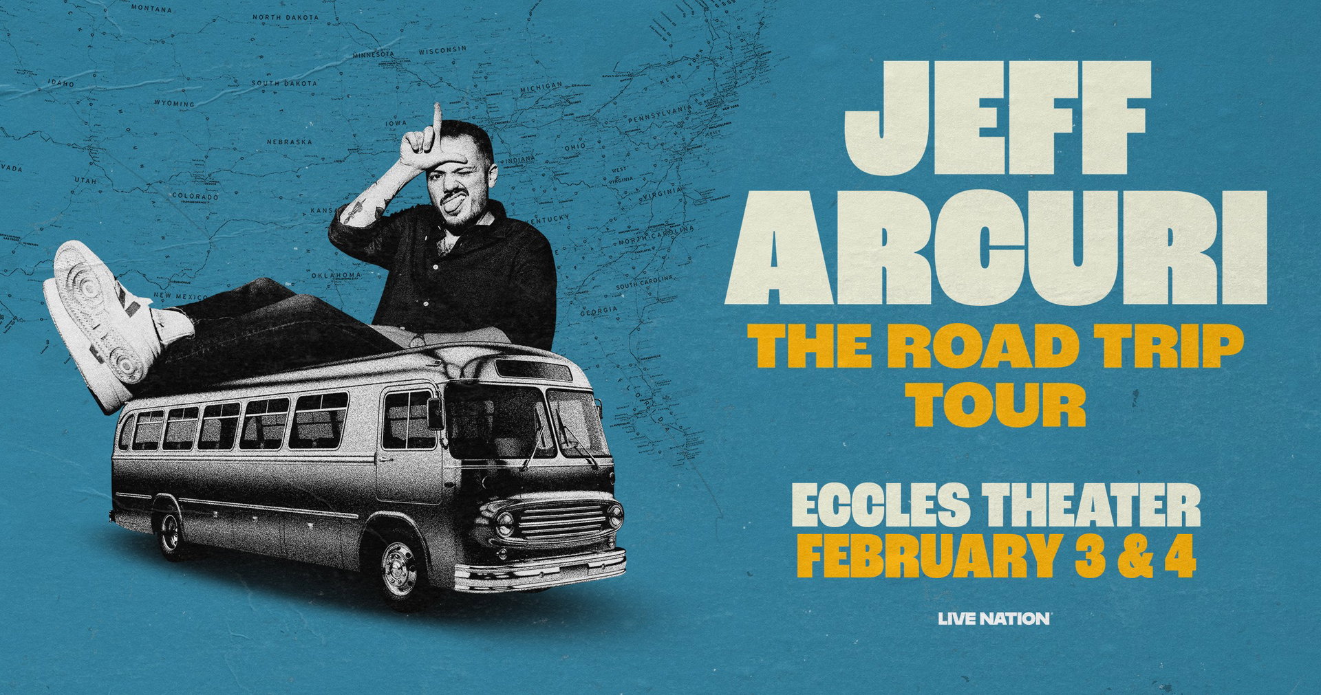 Jeff Arcuri at Eccles Theater