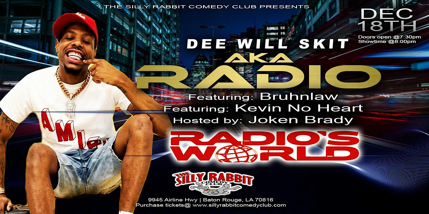 Radio's World at The Silly Rabbit Comedy Club
