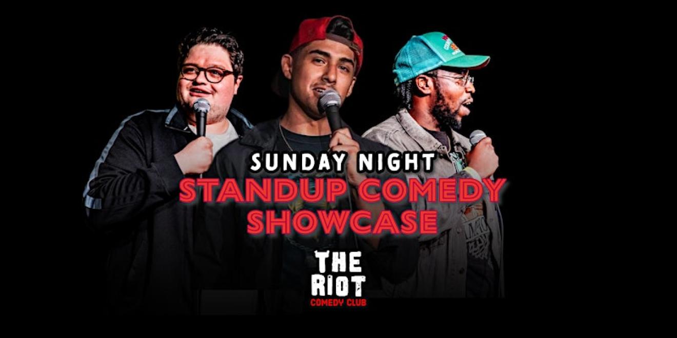 Sunday Late Night Standup Comedy Showcase at The Riot Riverwalk