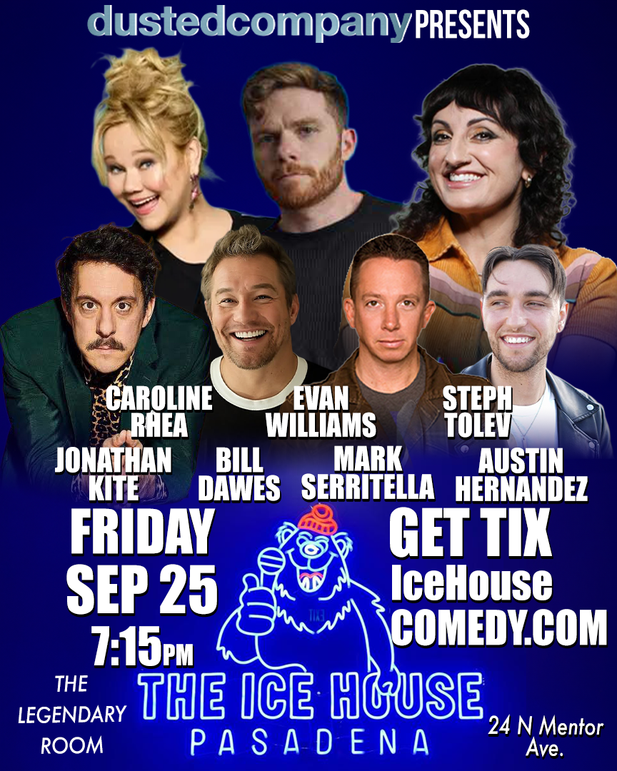 Caroline Rhea, Evan Williams, Steph Tolev at The Ice House