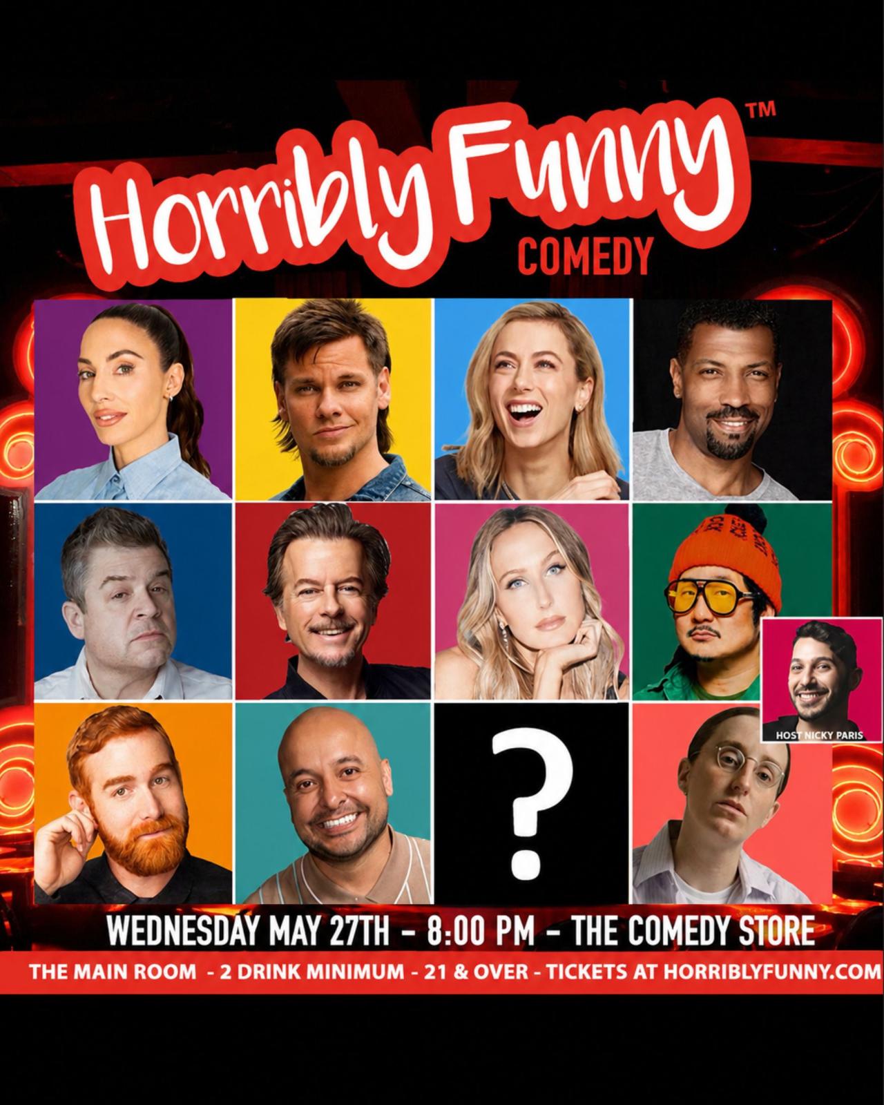 Horribly Funny Comedy at The Comedy Store